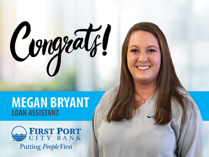 Megan Bryant Promoted to Loan Assistant 2022