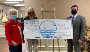 Salvation Army Donation Check Presentation