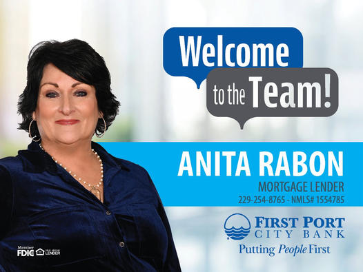 40-Year Home Mortgage Veteran Anita Rabon Returns To First Port City Bank