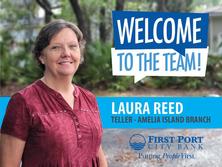First Port City Bank Welcomes Laura Reed 2022