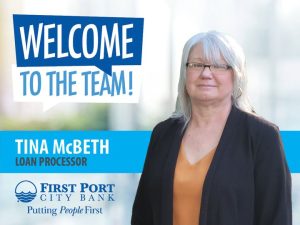 Welcome Tina McBeth 2022